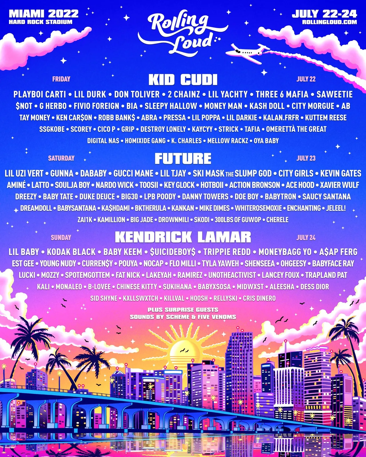 Rolling Loud update: Ye out; Kid Cudi in | LIFTED Asia
