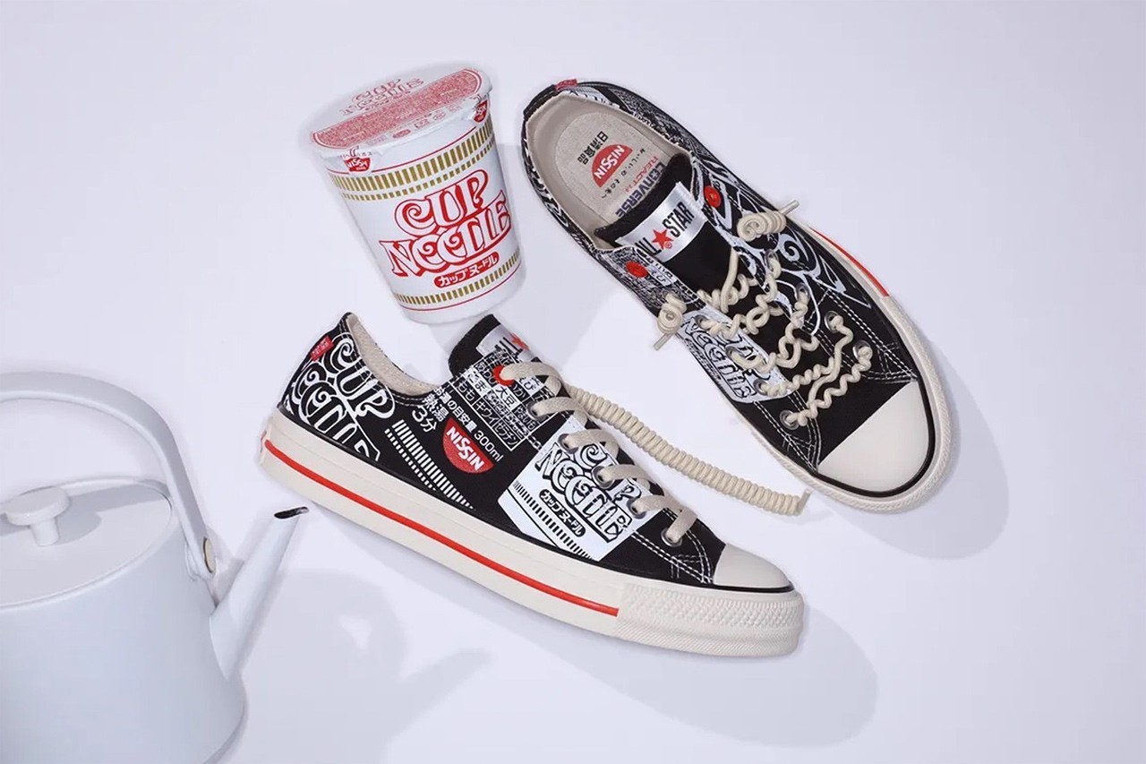 Converse - Nissan Foods teams up with Converse to get Cup Noodles on your sneakers |  LIFTED Asia